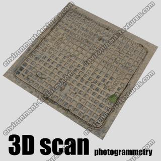 3D Scan Of Manhole Cover #6